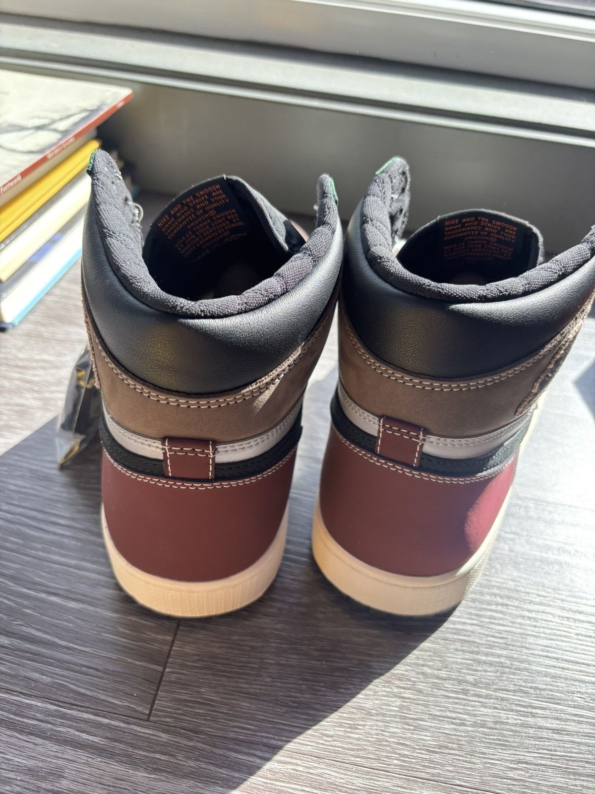 Nike Jordan 1 Retro High OG Hand Crafted Size US 11.5 / EU 44-45 - 3 Thumbnail