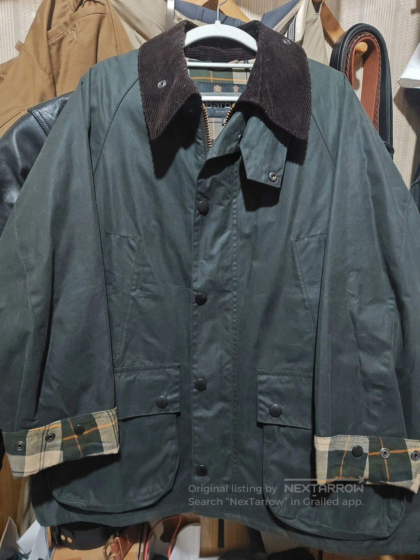 Barbour Barbour OS Bedale Waxed Jacket. Size US M / EU 48-50 / 2 - 1 Thumbnail