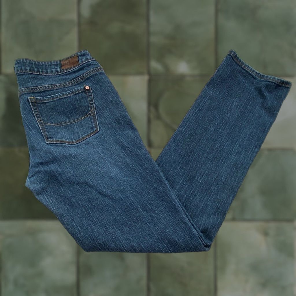 Vintage Bullhead Denim Womens Juniors Jeans Size 9 Medium Wash Sunset Straight Low Rise Size 30" / US 8 / IT 44 - 1 Thumbnail