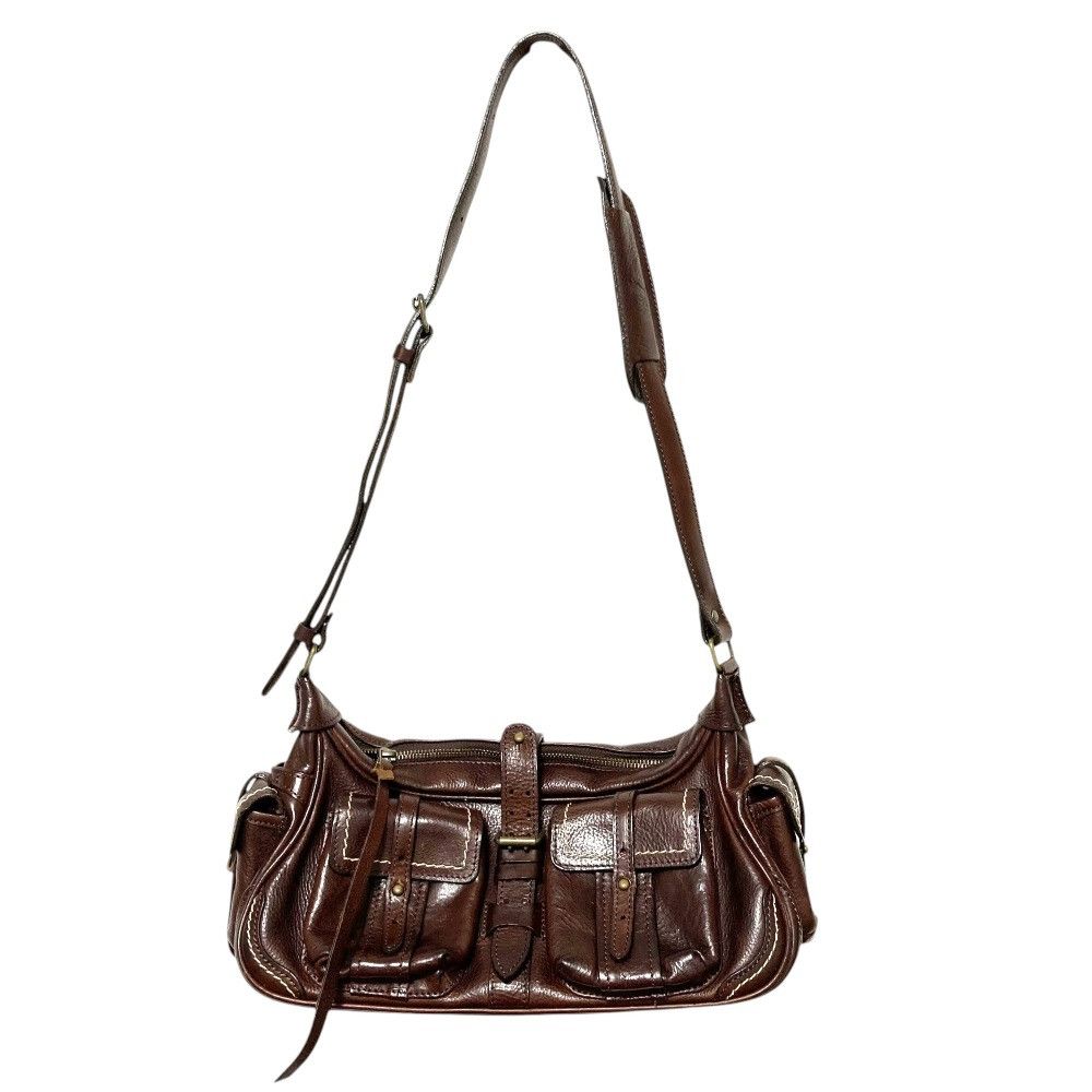 Other Other Chausser Leather Shoulder Bag Leather Shoulder Bag DUTY FREE for USA Size ONE SIZE - 1 Thumbnail