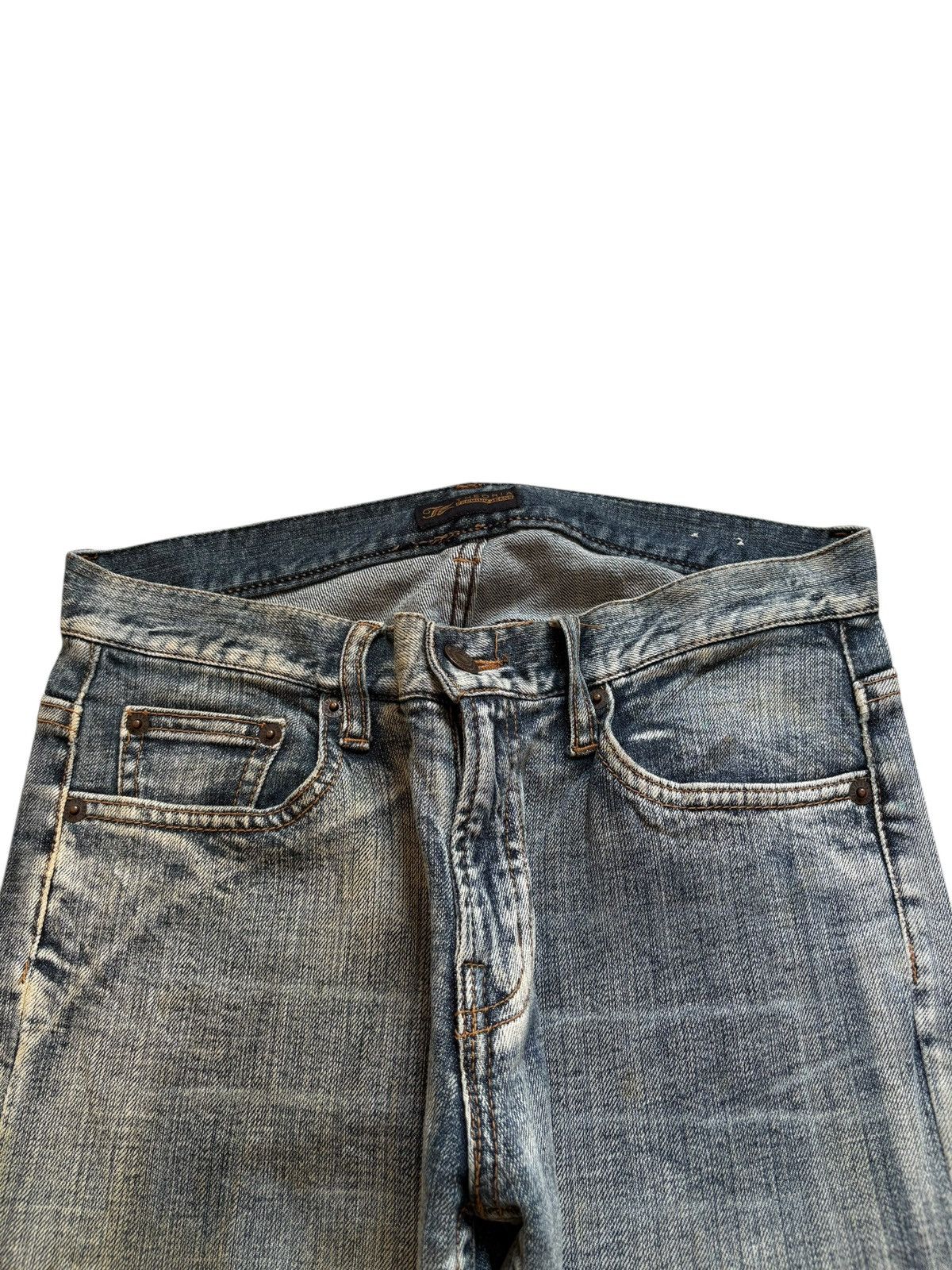 Japanese Brand Vintage Japanese Brand Mud Wash Flare Jeans Size US 34 / EU 50 - 4 Thumbnail
