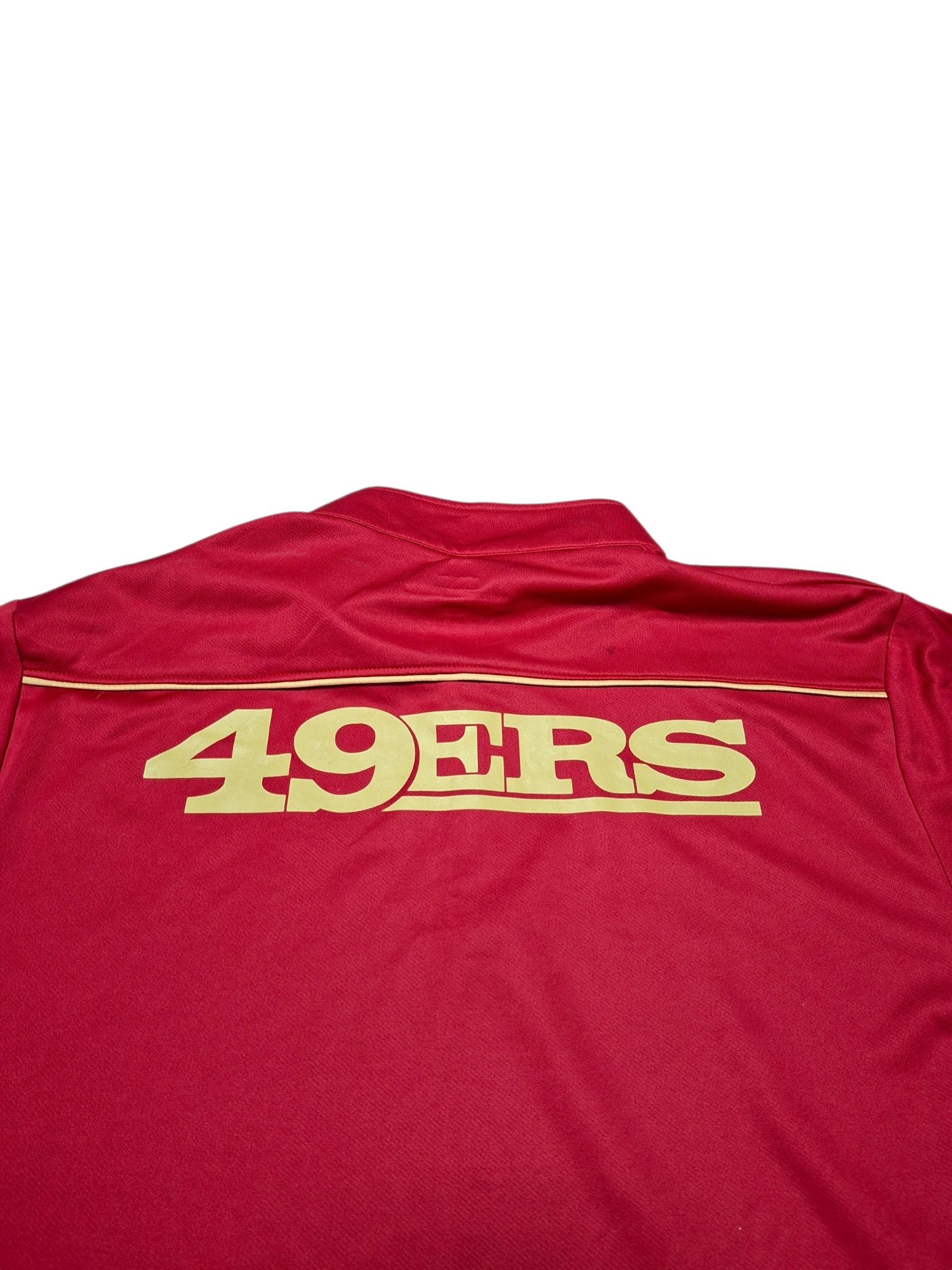 Majestic SAN FRANCISCO 49ERS MAJESTIC 1/3 ZIP SWEATSHIRT Size US L / EU 52-54 / 3 - 4 Thumbnail