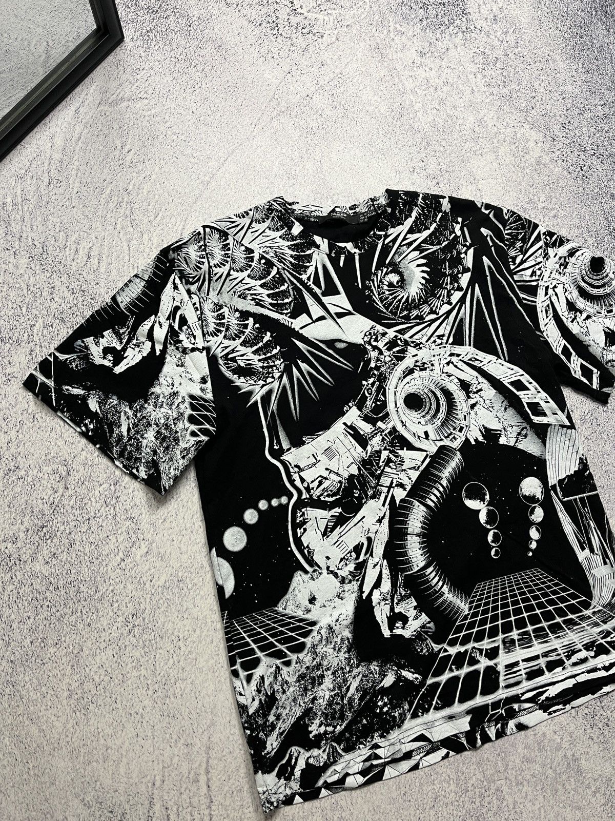 Jaded London Jaded London T Shirt All Over Abstract Print Streetwear Size US M / EU 48-50 / 2 - 3 Thumbnail