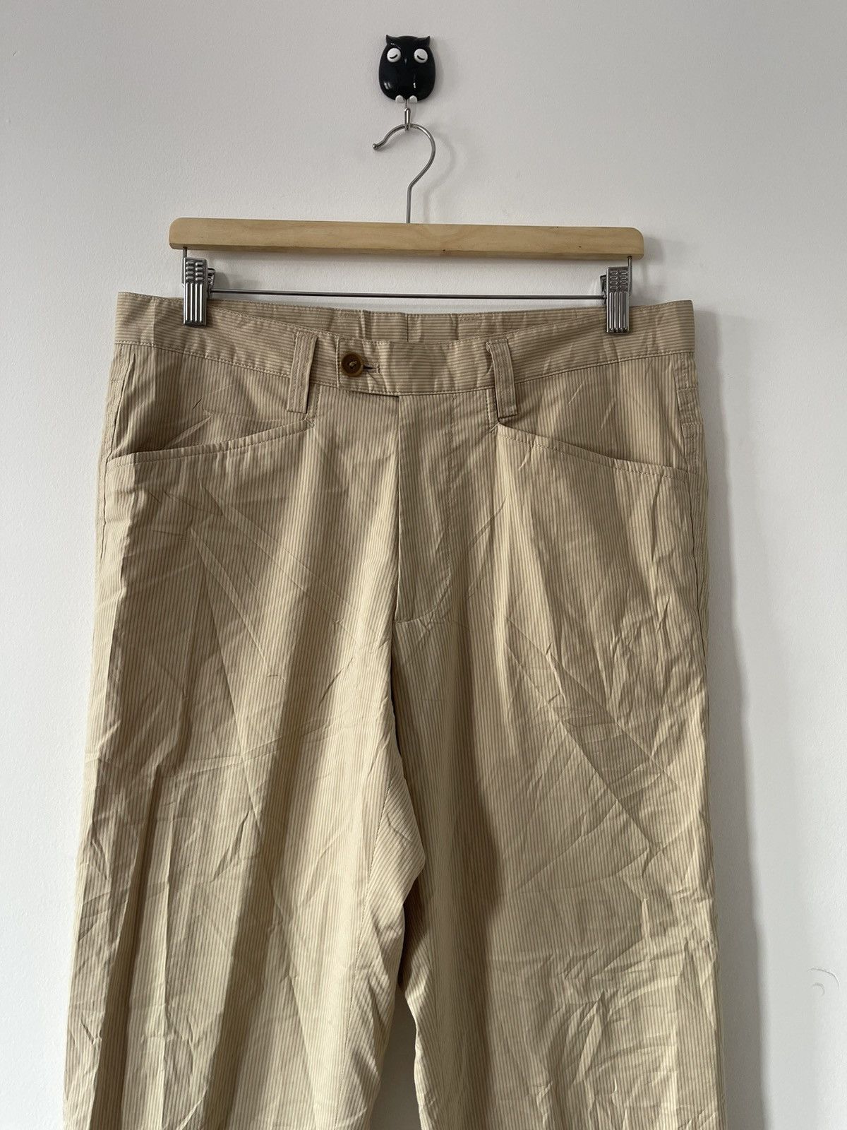 Ermenegildo Zegna Rare Vintage EZ BY ZEGNA Striped Classic Pant Size US 34 / EU 50 - 2 Thumbnail