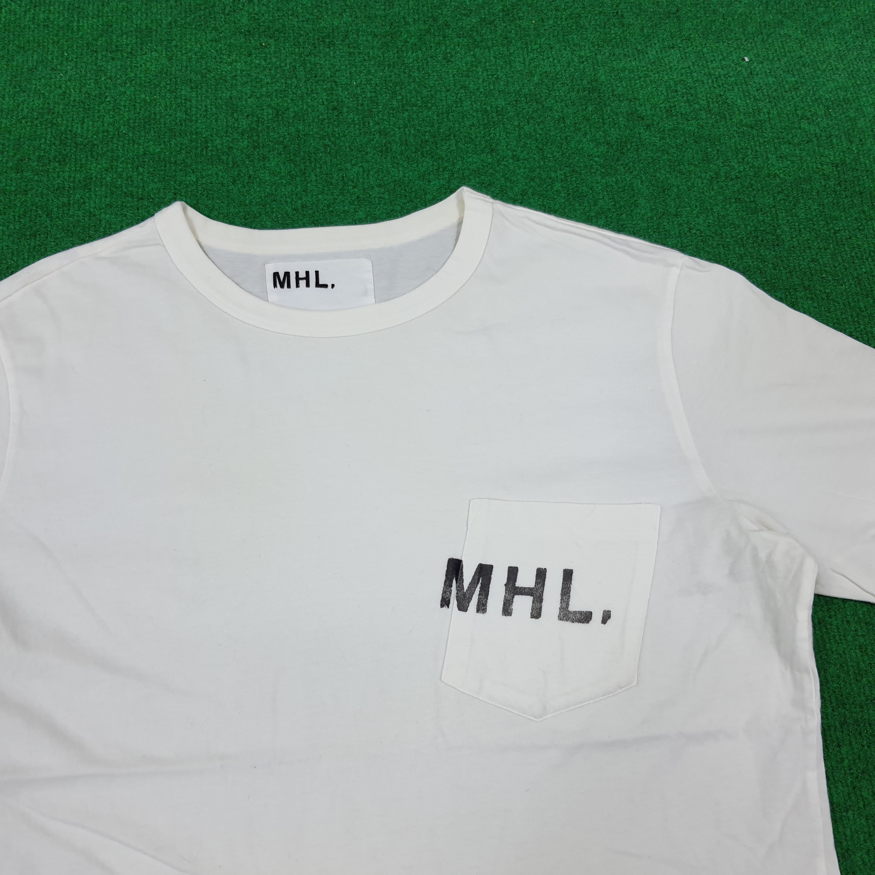 Margaret Howell × Vintage Vintage Margaret Howell MHL Pocket Tee Tshirt Size US M / EU 48-50 / 2 - 2 Thumbnail