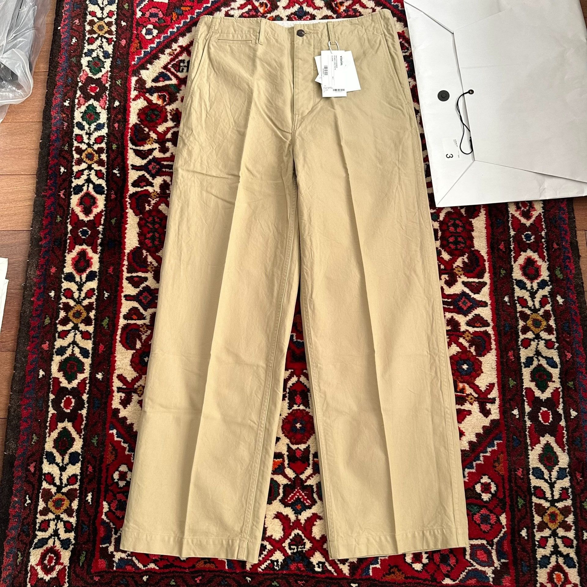 Visvim Visvim Ex Wide Chino Pants Crash 24SS | Grailed