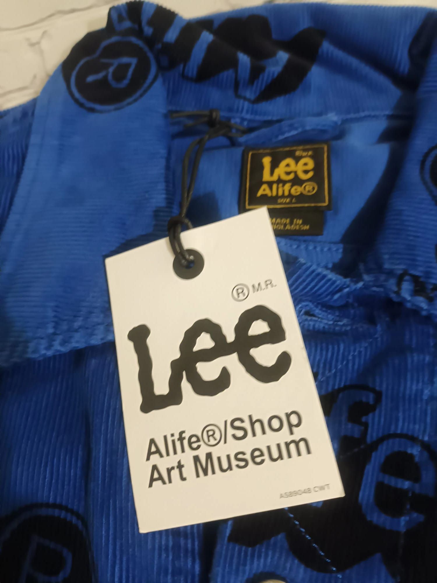 Alife × Lee ALIFE x LEE Blue Corduroy Trousers/Jacket Size US L / EU 52-54 / 3 - 2 Thumbnail