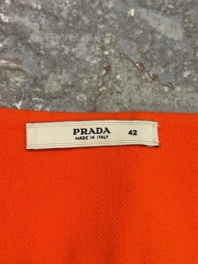 Prada 2000s Prada Purple & Orange Skirt Size 26" / US 2 / IT 38 - 10 Thumbnail