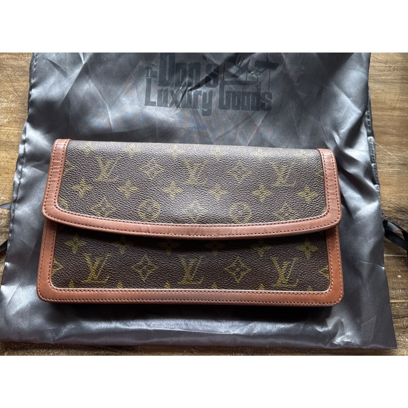 Louis Vuitton Louis Vuitton Monogram Pochette Dame Vintage Clutch Bag 941 Size ONE SIZE - 16 Thumbnail