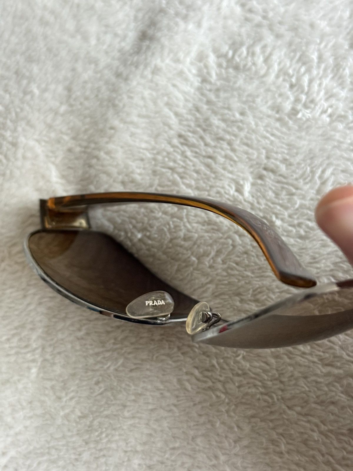 Prada Vintage Prada sunglasses Aviator Size ONE SIZE - 4 Thumbnail