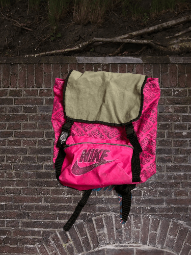 Vintage Nike 90's logo backpack bag streetwear gorpcore