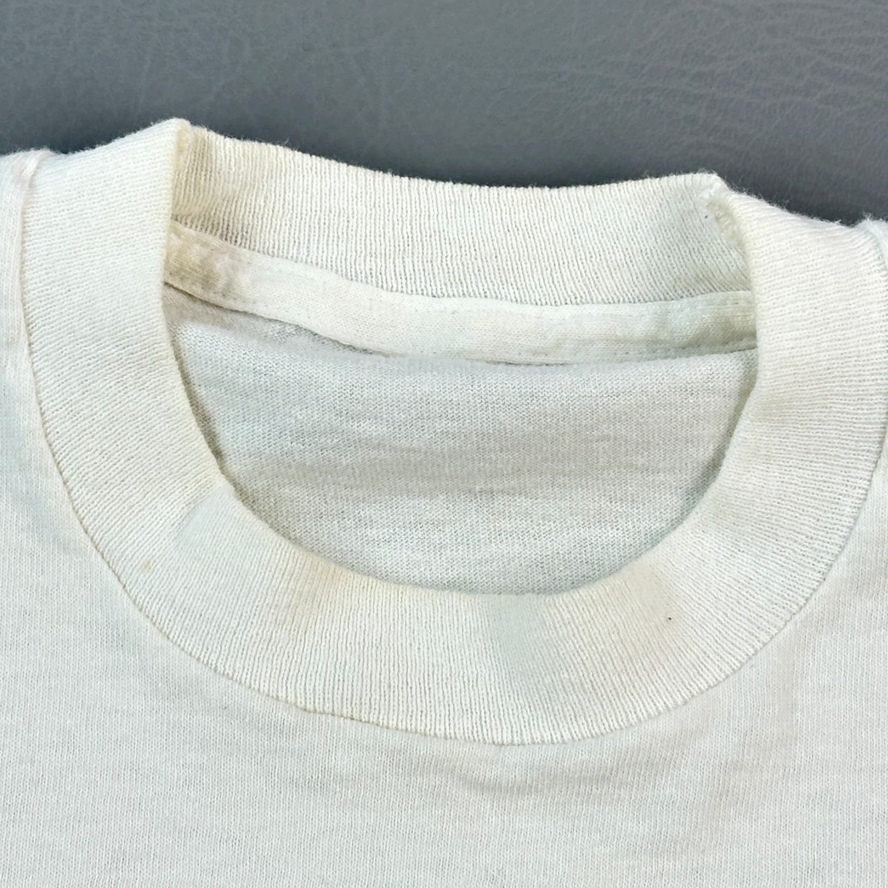 Vintage Vintage Art Shirt Mens Medium White 90s 80s Aquarium of the Americas Logo Graphic Print Crew Neck Short Sleeve T-Shirt Cotton Knit Regular Fit USA Men Size US M / EU 48-50 / 2 - 6 Thumbnail