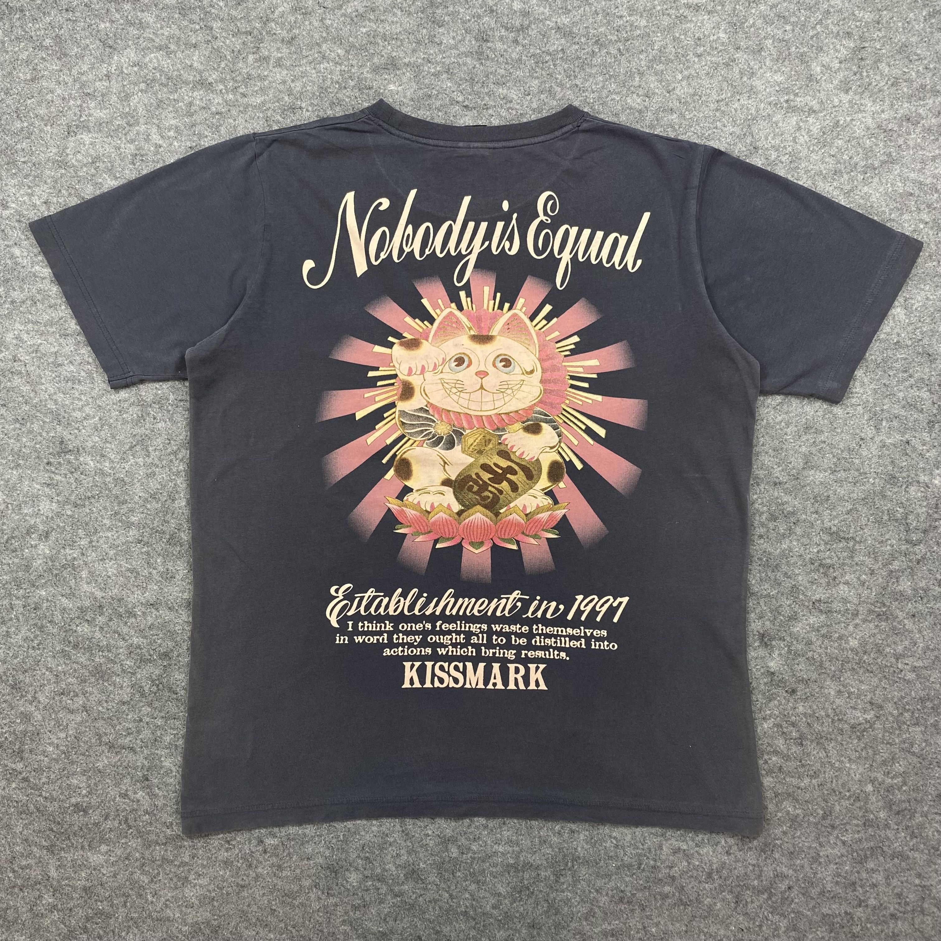 Japanese Brand Kissmark tshirt-N038 Size US L / EU 52-54 / 3 - 1 Thumbnail