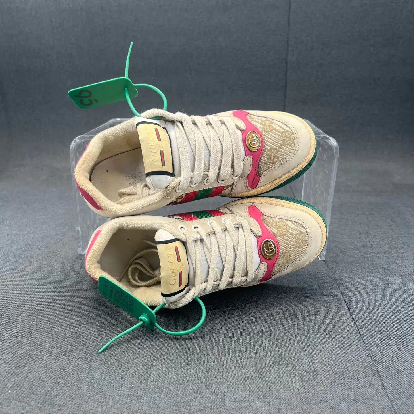 Gucci Gucci Rhyton Pink Women's 34.5 Worn, New Size US 4 / IT 34 - 7 Thumbnail