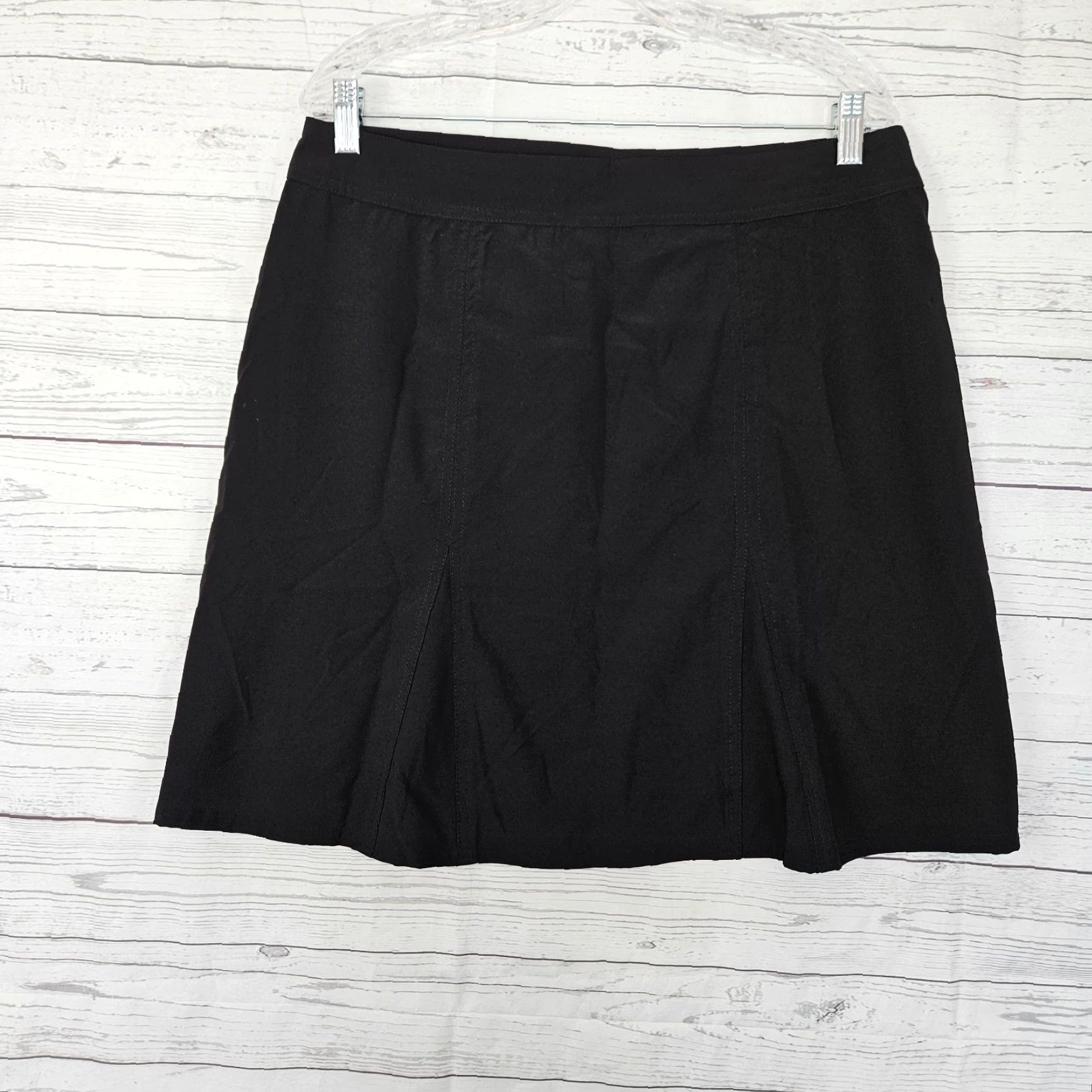 Vintage Rip Skirt Wrap Skirt Womens L Solid Black Short Casual Size Large Size 36" / US 14 / IT 50 - 2 Thumbnail
