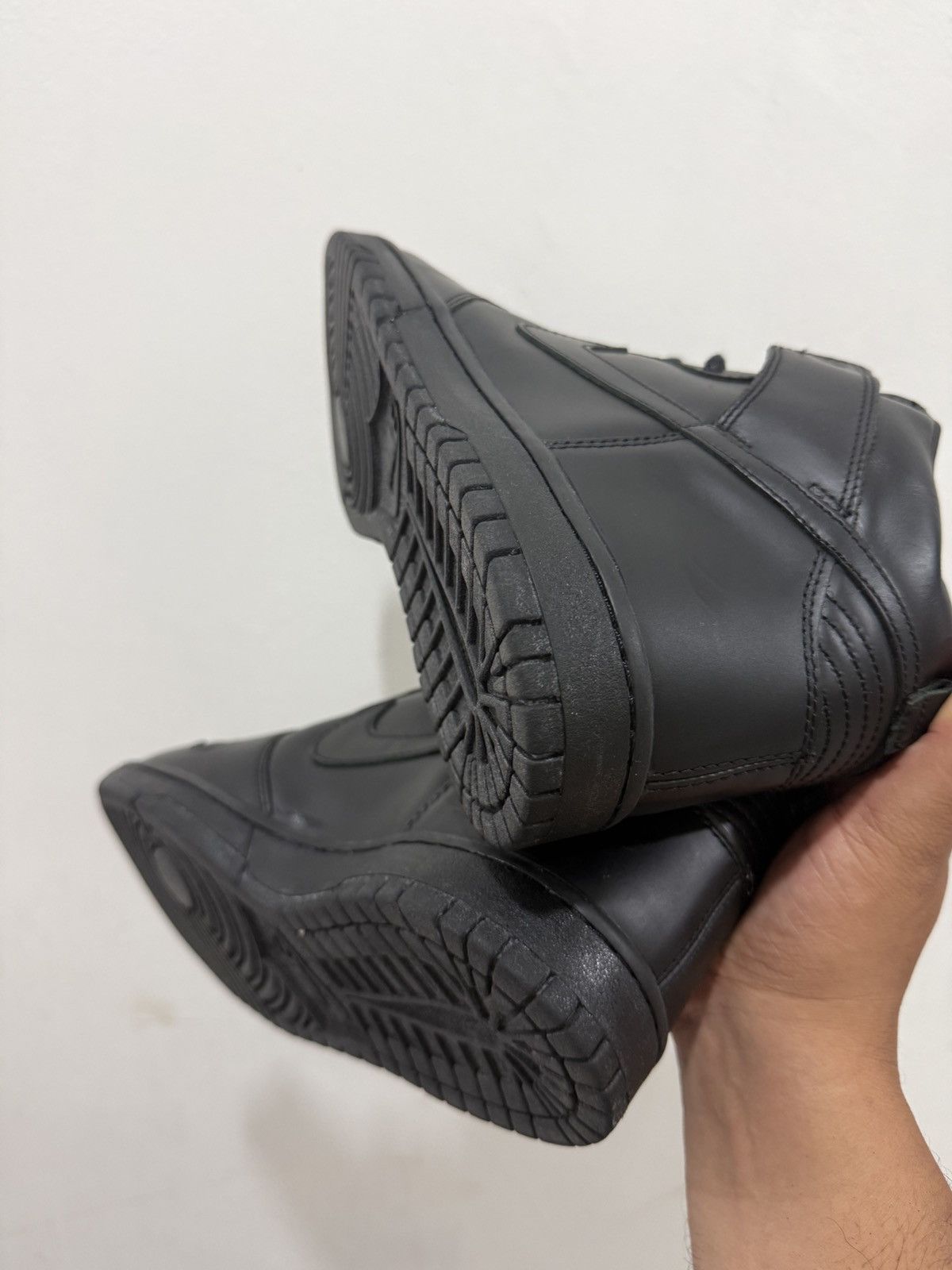 Nike 2003 Dunk High Black Noir Size US 10 / EU 43 - 6 Thumbnail