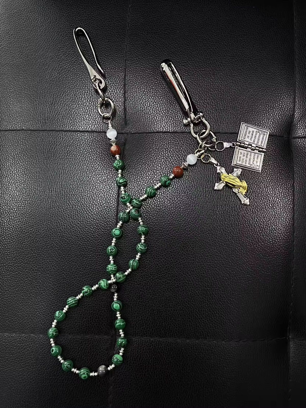 Jewelry Peacock Turquoise American Punk Style Waist Pants Chain Size ONE SIZE - 2 Thumbnail