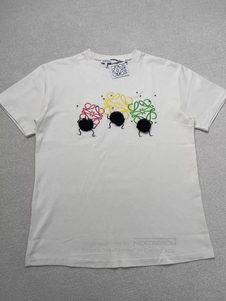 Loewe Loewe Collaboration SS22 Logo Coal Logo Embroidered Short Size XS / US 0-2 / IT 36-38 - 1 Thumbnail