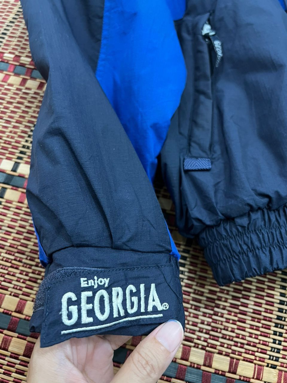 Vintage Enjoy Georgia Coffee Bomber Jacket Size US L / EU 52-54 / 3 - 16 Thumbnail
