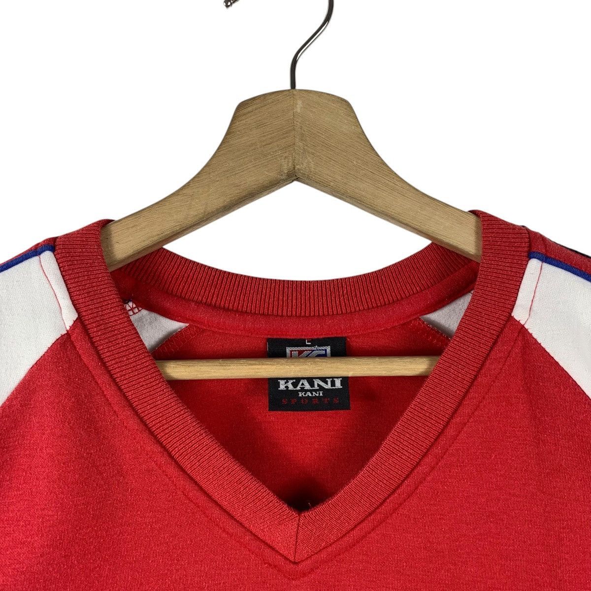 Karl Kani × Vintage Vintage KARL KANI spellout embroidery tees Size US L / EU 52-54 / 3 - 5 Thumbnail