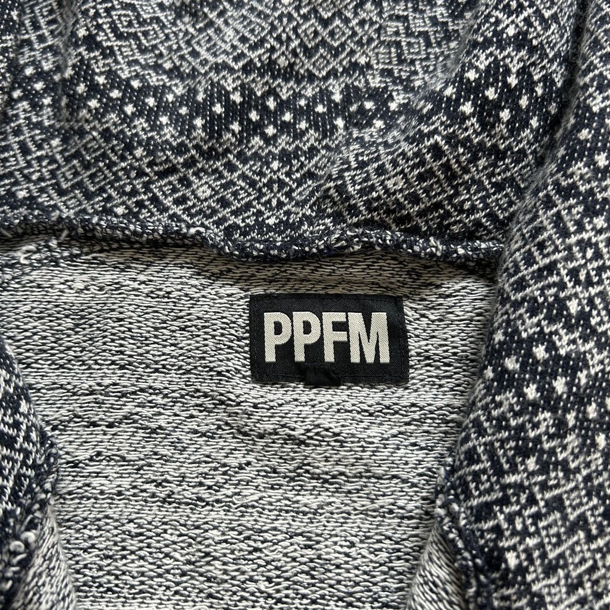 PPFM Vintage Y2K PPFM Zip-Up Knit Hoodie Size US S / EU 44-46 / 1 - 15 Thumbnail