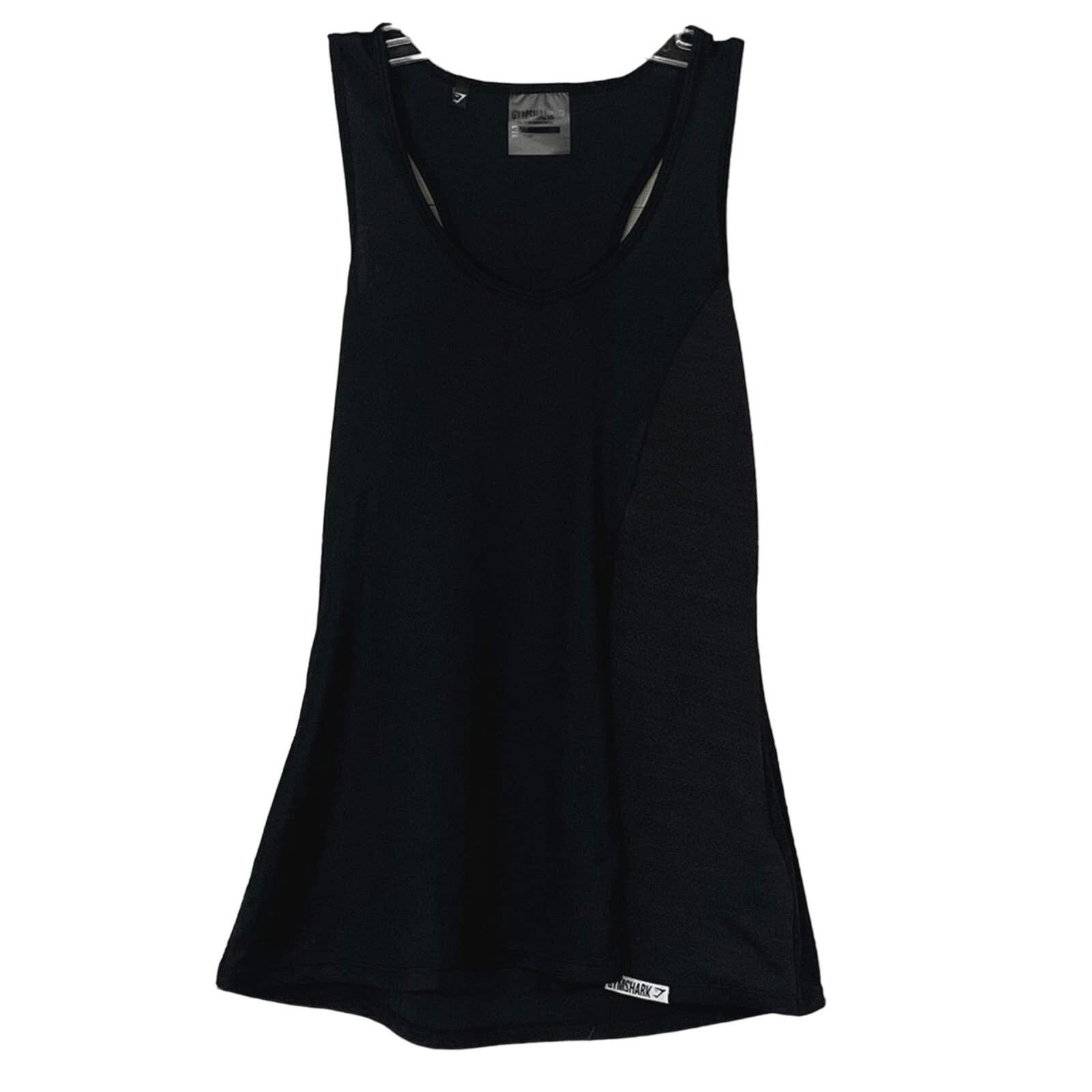 Gymshark Gymshark Black Racerback Training Tank, EUC, Size XS Size XS / US 0-2 / IT 36-38 - 1 Thumbnail