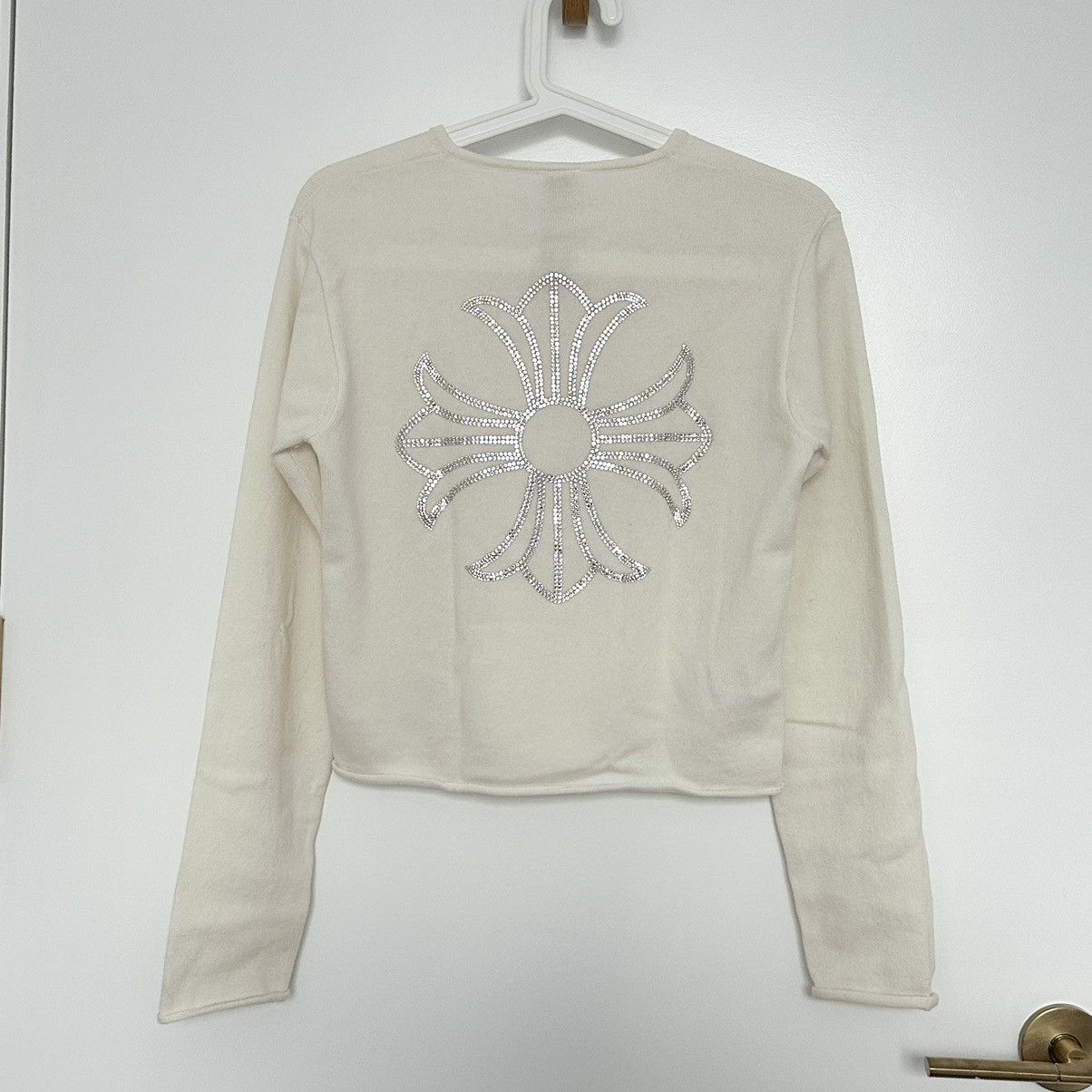 Chrome Hearts Crystal Cashmere Sweater
