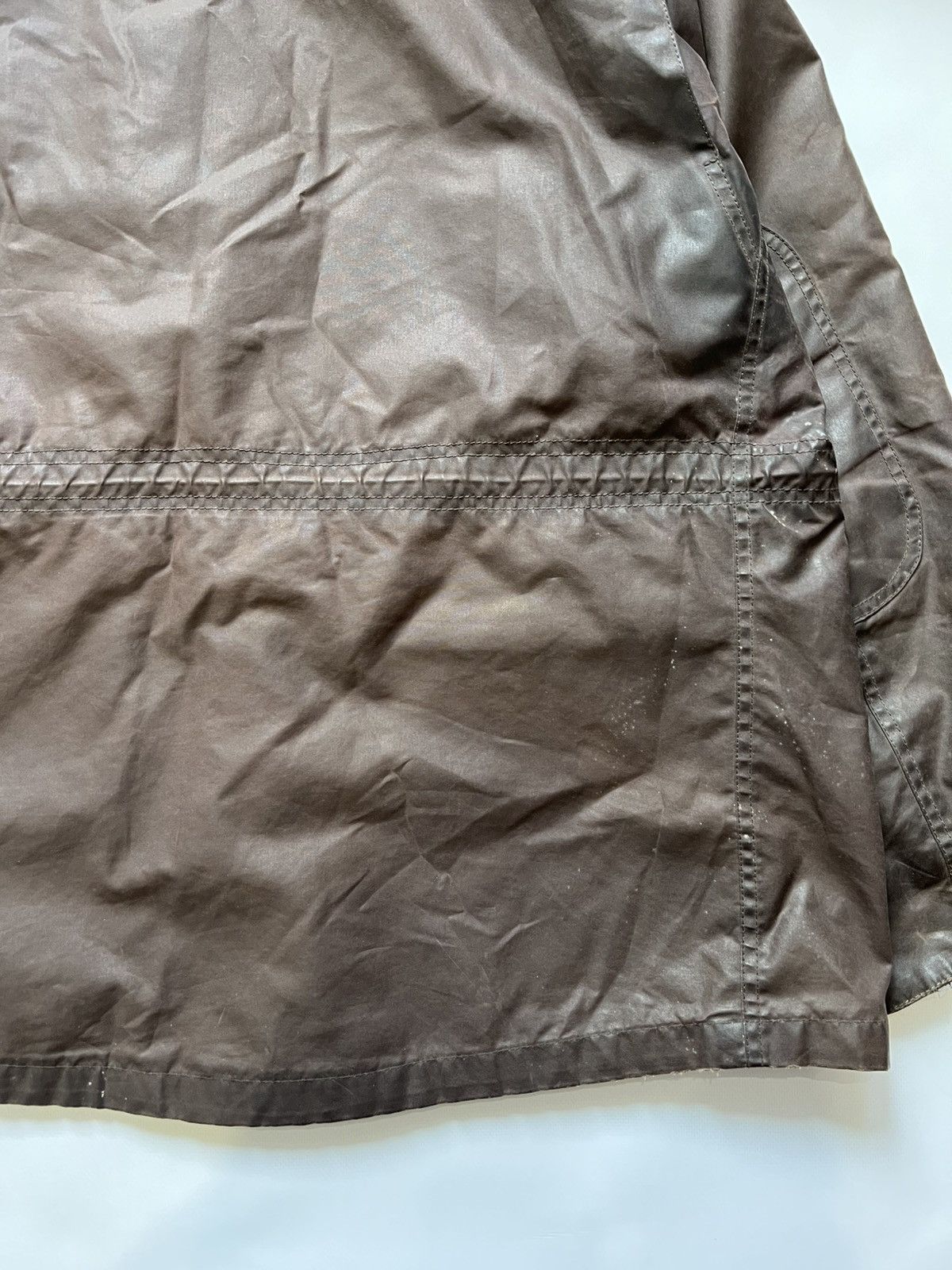 Barbour Barbour Brown Waxed Jacket Sapper Vintage Size US XL / EU 56 / 4 - 14 Thumbnail