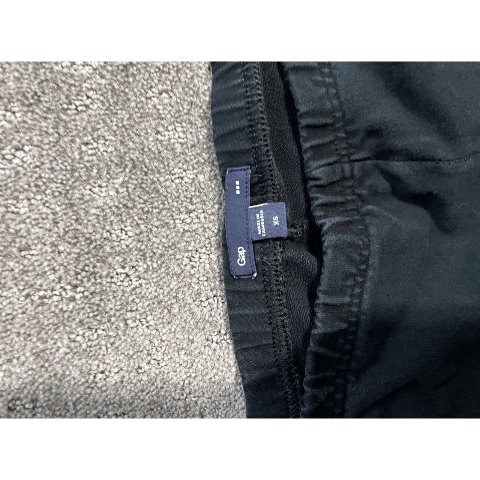 Gap Gap Leggings Sweatpants Women Black Pull On Active Pants XS Size 26" / US 2 / IT 38 - 5 Thumbnail
