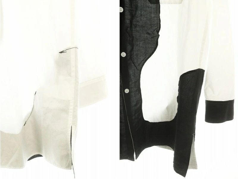Yohji Yamamoto YOHJI YAMAMOTO POUR HOMME Spare collar shirt Size US L / EU 52-54 / 3 - 4 Thumbnail