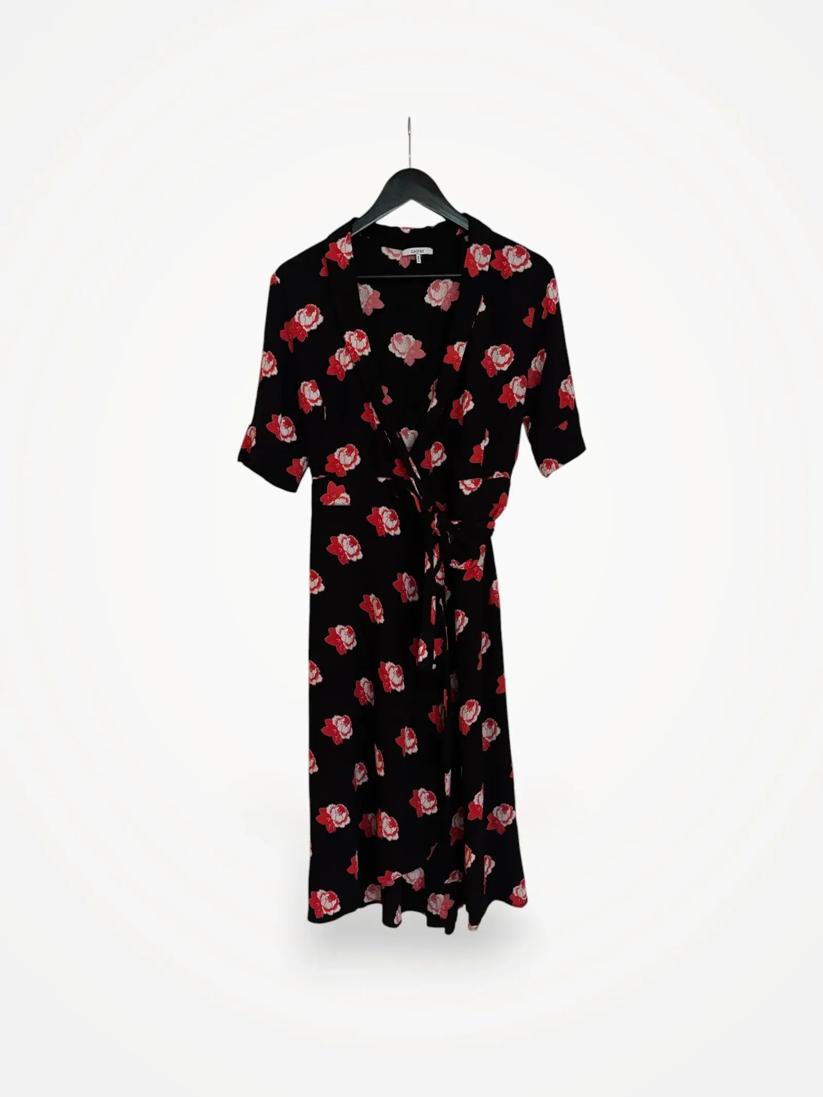 Ganni Ganni Harley crepe Dress Size M / US 6-8 / IT 42-44 - 1 Thumbnail