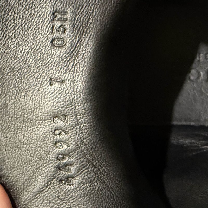 Gucci Gucci Black Patterned High-Top Sneakers Size US 8 / EU 41 - 3 Thumbnail