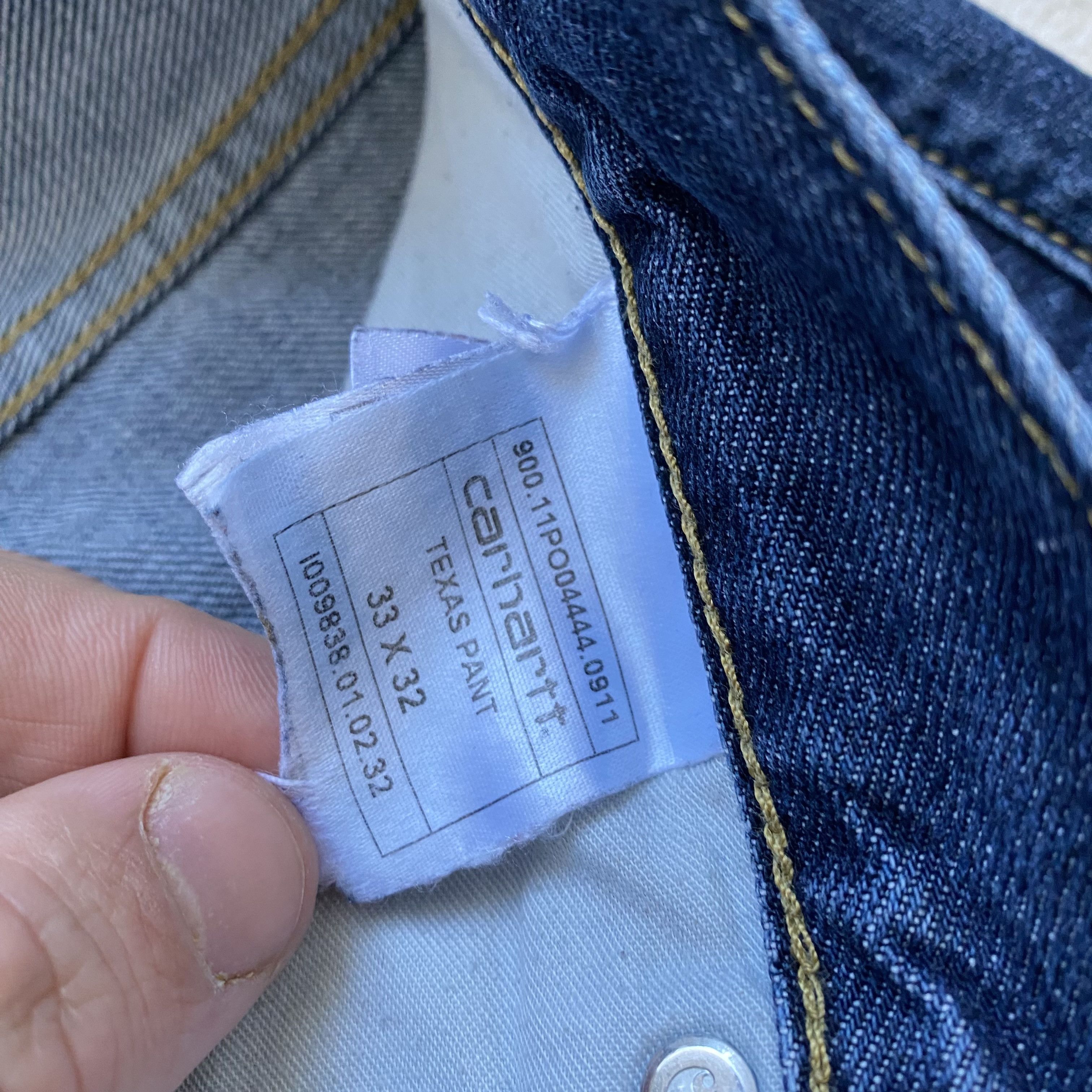 Carhartt Wip 🔥Vintage 00s Carhartt Jeans Texas Pants Disstresed Size US 32 / EU 48 - 9 Thumbnail