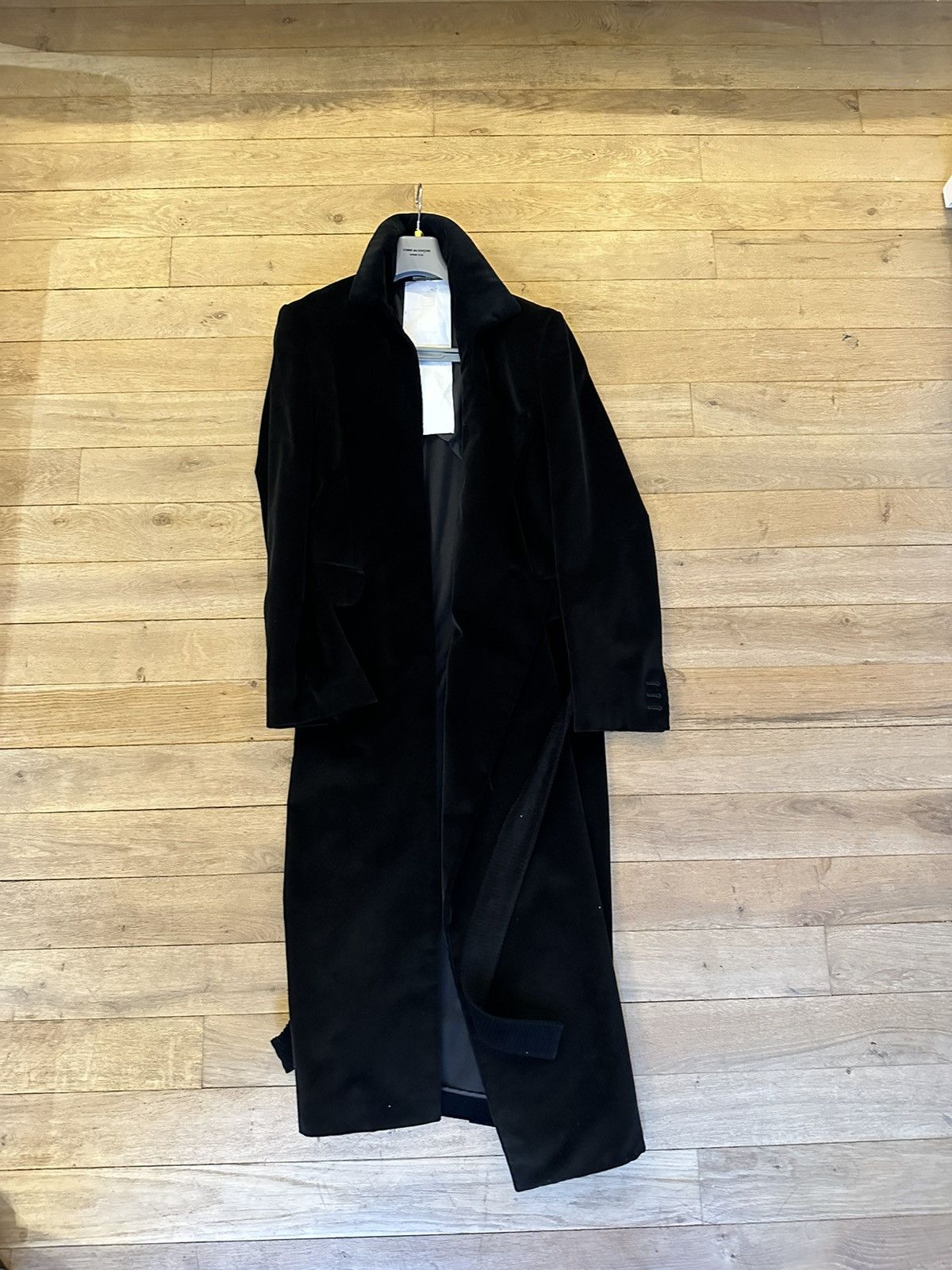 image of Comme Des Garcons Homme Comme Des Garçons Homme Cord Coat in Black, Men's (Size XL)