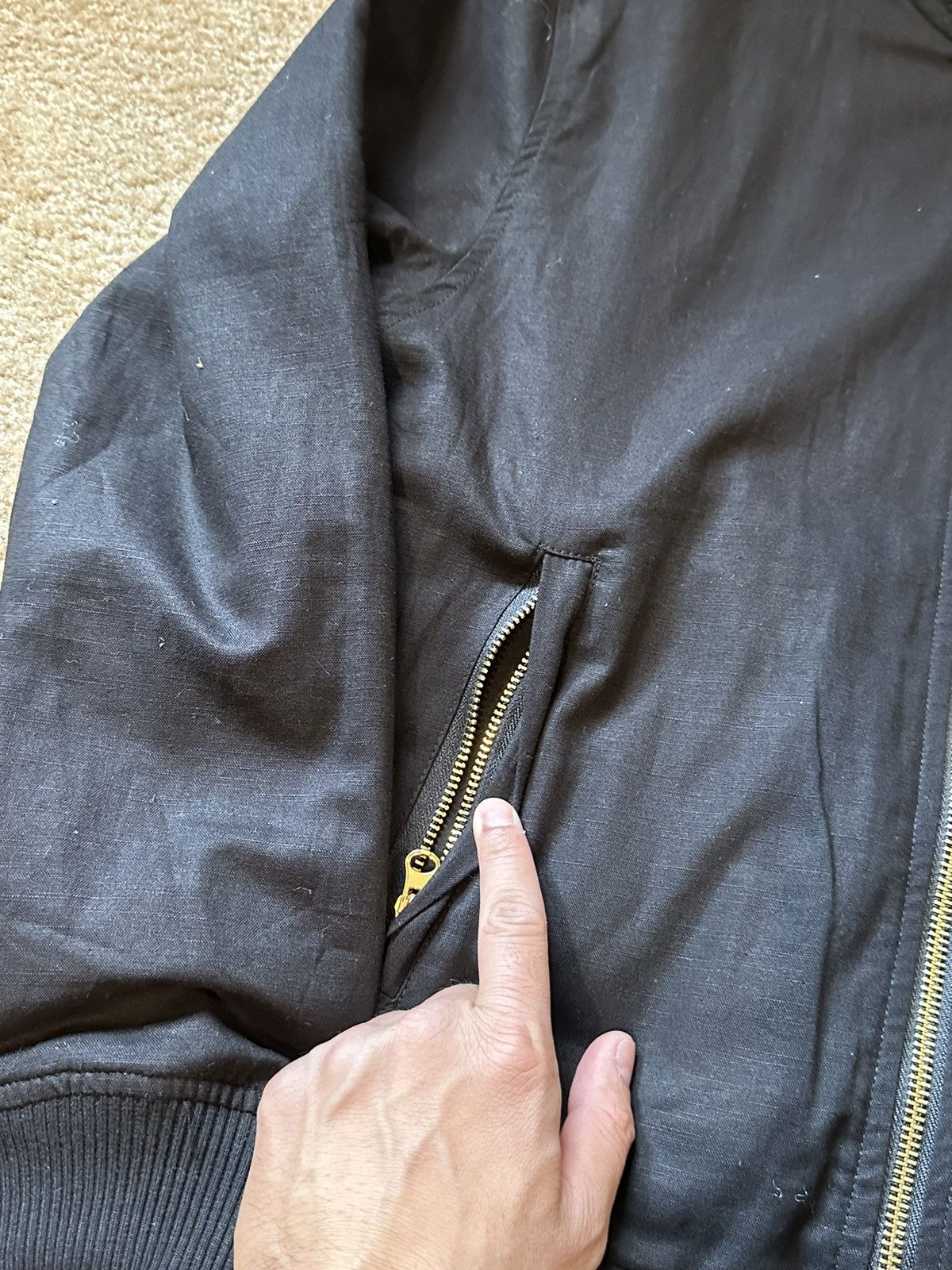 Other Timeless Piece Custom Reversible Bomber Jacket Blue Size US S / EU 44-46 / 1 - 8 Thumbnail