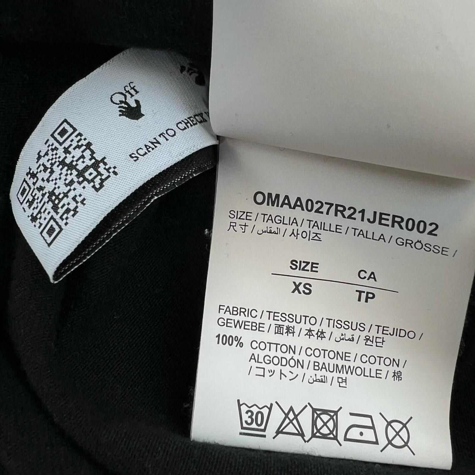 Off-White Off-White Mona Lisa Black T Shirt Size US XS / EU 42 / 0 - 5 Thumbnail
