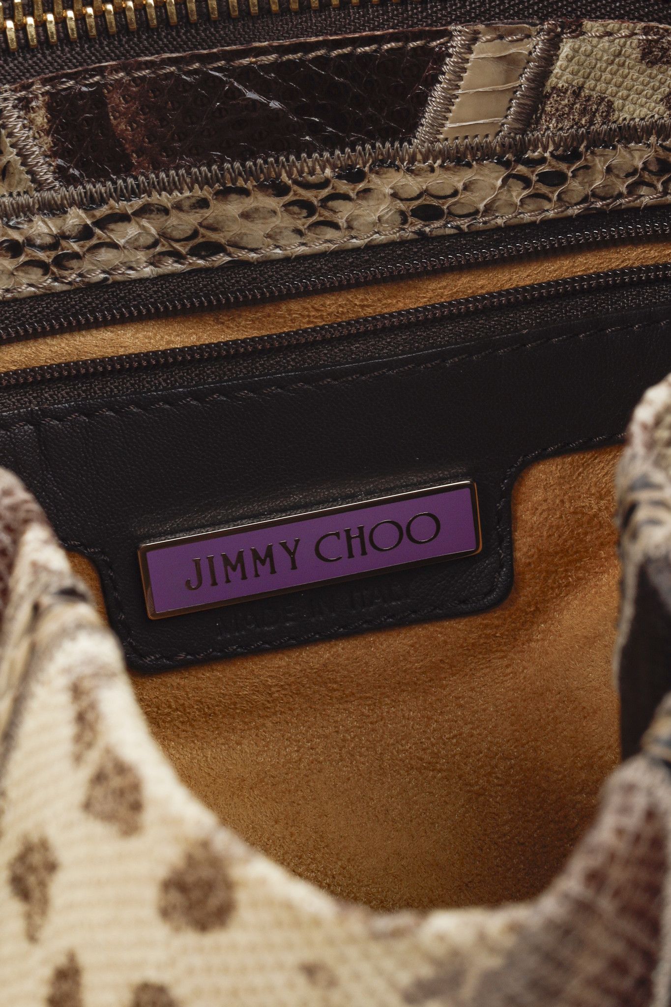 Jimmy Choo Jimmy Choo Snakeskin Patchwork Bangle Bag Size ONE SIZE - 13 Thumbnail