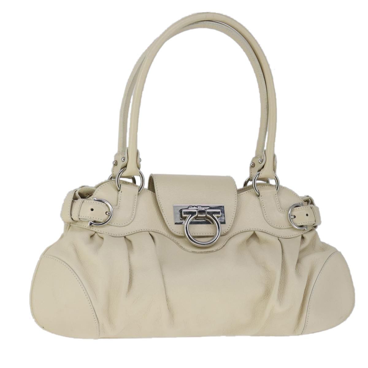 Salvatore Ferragamo Salvatore Ferragamo Marisa Satchel Leather Size ONE SIZE - 1 Thumbnail