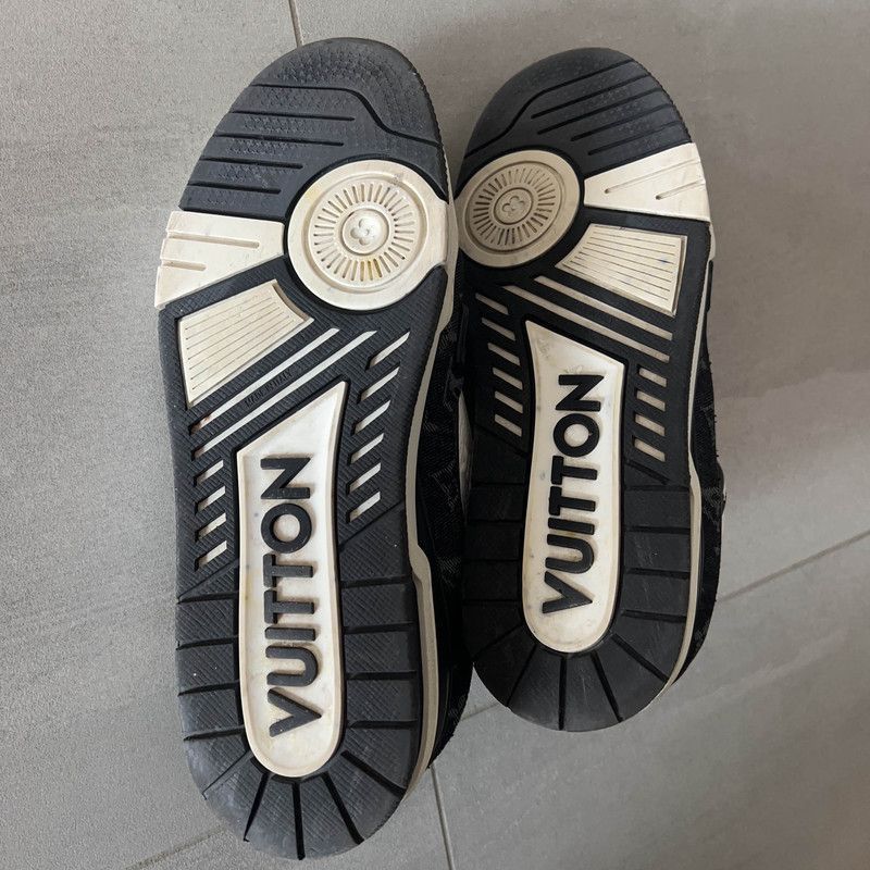 Louis Vuitton Louis Vuitton Trainer Panda Low-Top Sneakers -2508 Size US 9.5 / IT 39.5 - 4 Thumbnail