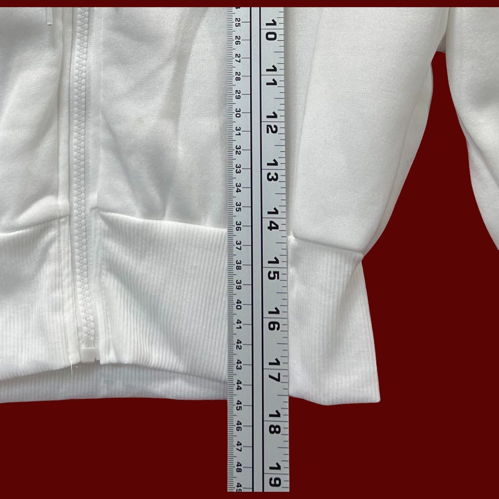 rue21 Rue 21 - Women's Long Sleeve Hooded Sweat - White - XXS Size XXS / US 00 / IT 34 - 6 Thumbnail
