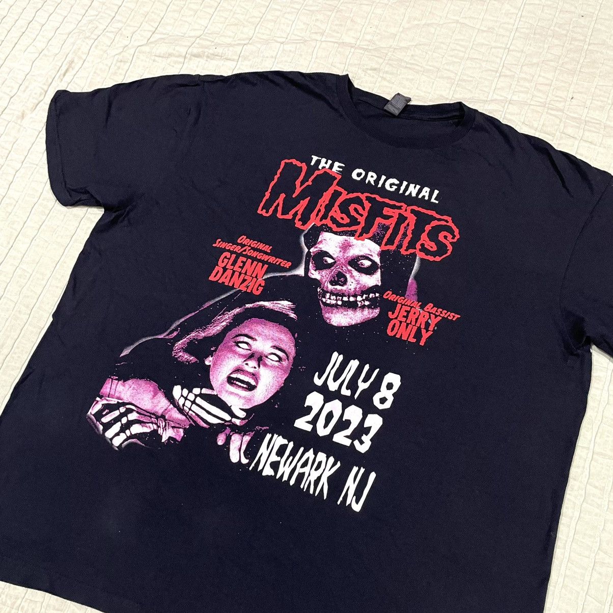 Band Tees The Original Misfits Rare T Shirt Size US XL / EU 56 / 4 - 1 Thumbnail