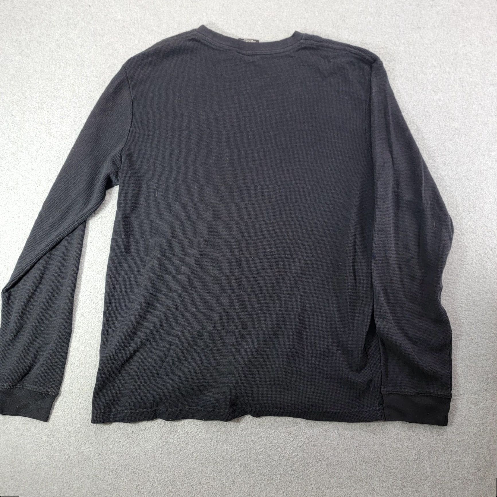 Vintage MMA Elite Shirt Mens XL Black Thermal Long Sleeve Cross Wings Graphic Size US XL / EU 56 / 4 - 7 Thumbnail