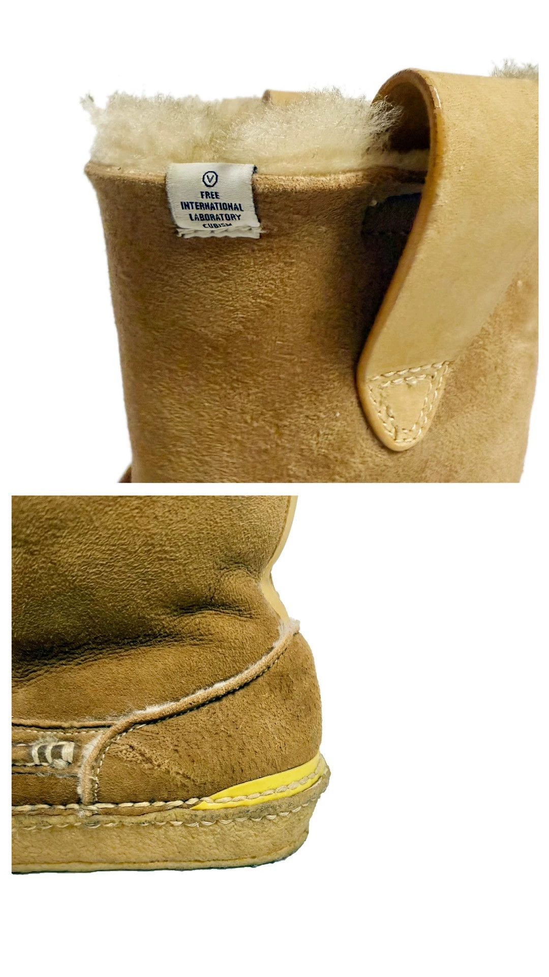 Visvim Visvim 09AW Gridwood Moc Toe-Folk wmns sand 6 Size US 5.5 / IT 35.5 - 7 Thumbnail