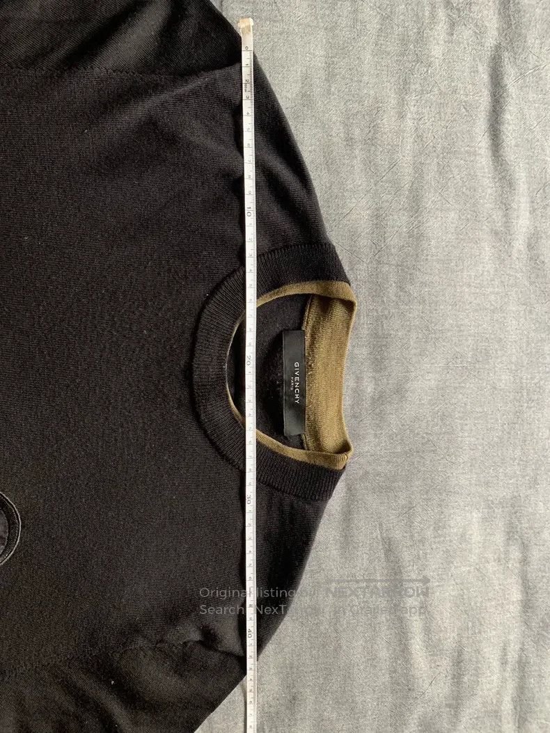 Givenchy Givenchy Size: Medium Dog Head Round Logo Sweater Size US S / EU 44-46 / 1 - 6 Thumbnail