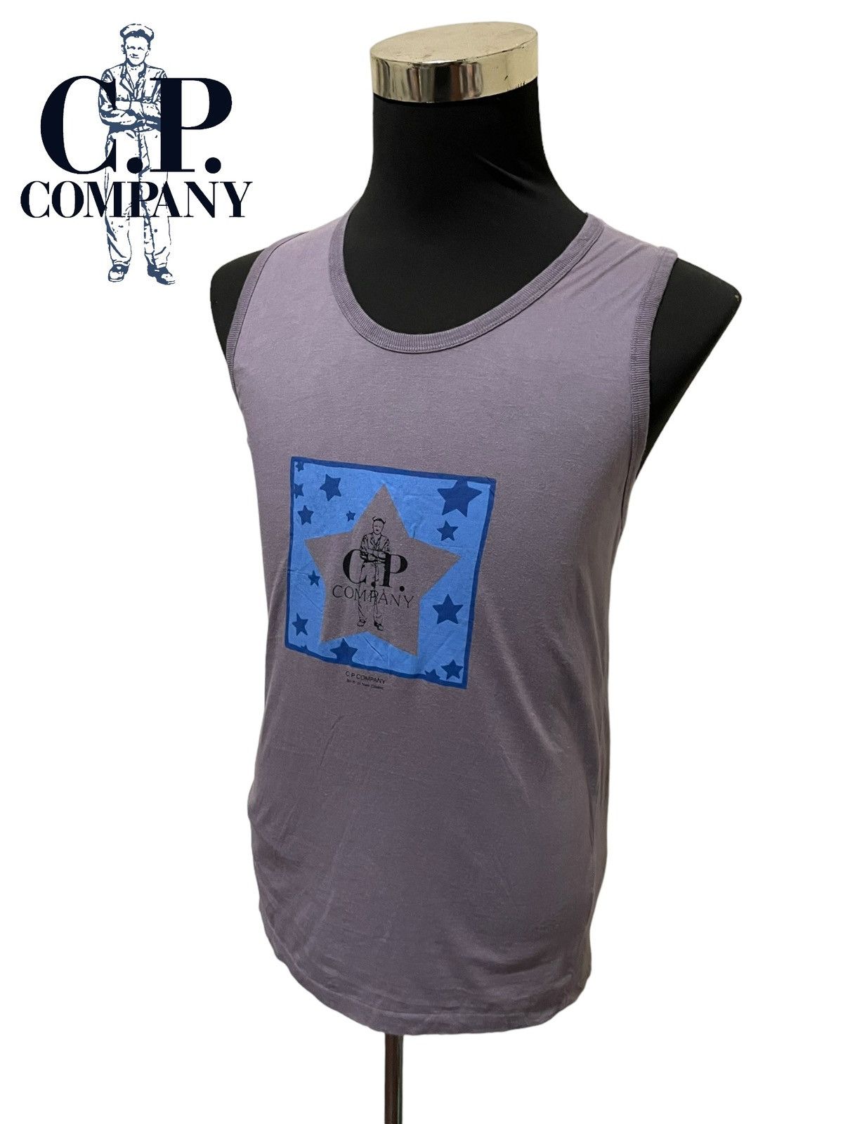 C.P. Company × Massimo Osti VTG C.P. Company Massimo Osti Single Stitch Tank Tops Size US M / EU 48-50 / 2 - 5 Thumbnail