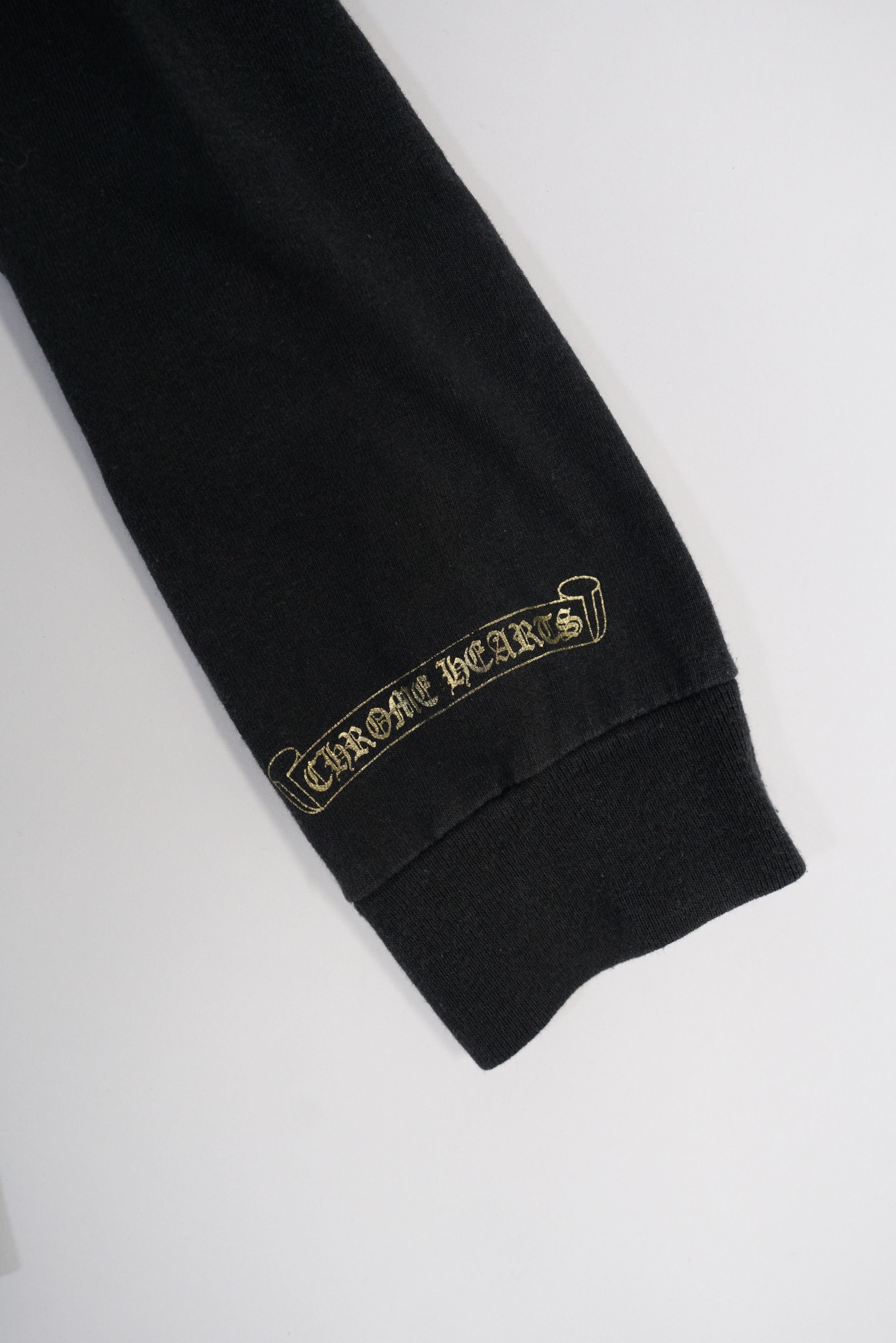 Chrome Hearts Chrome Hearts Vintage Gold Multi Dagger Logo Longsleeve Size US M / EU 48-50 / 2 - 6 Thumbnail