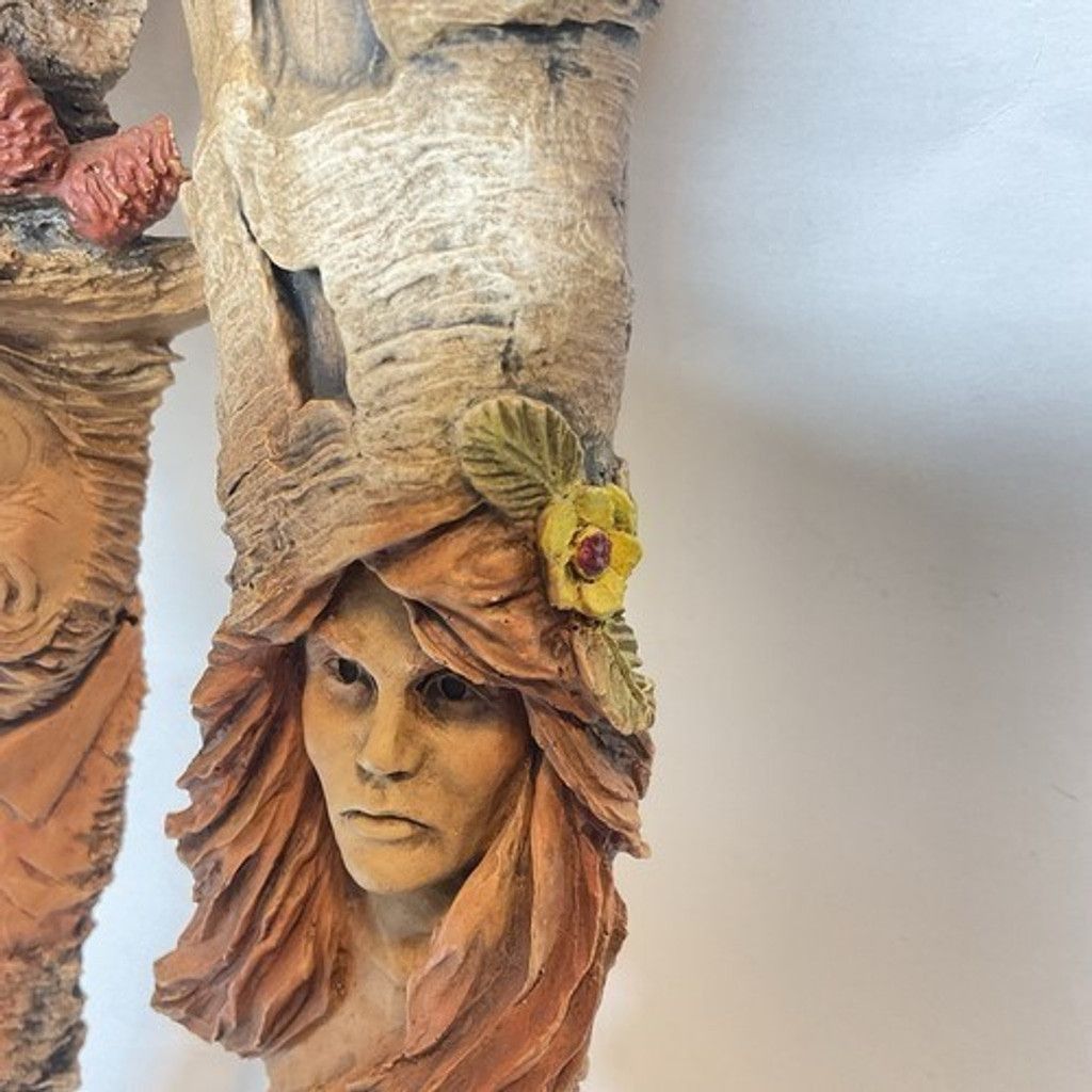Other 2 Sculpture Stephen Herrero”Nathaniel”&”Leah”Tree Knott Man Size ONE SIZE - 10 Thumbnail