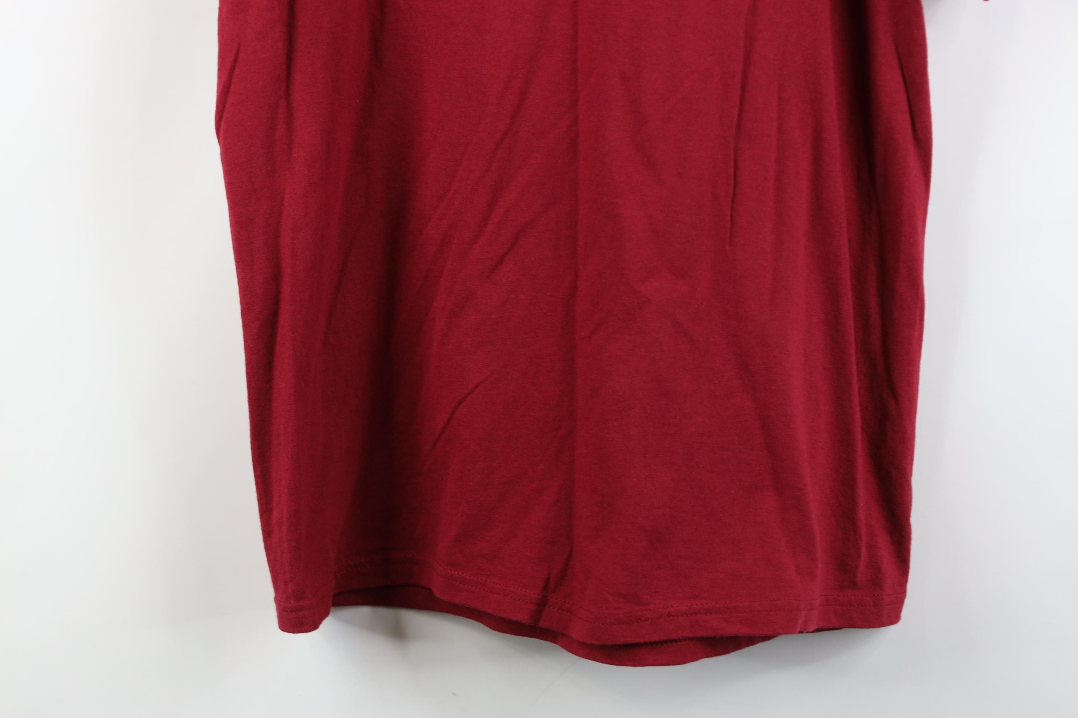 Vintage Vintage 90s Spell Basketball Short Sleeve T-Shirt Red Cotton Size US S / EU 44-46 / 1 - 13 Thumbnail