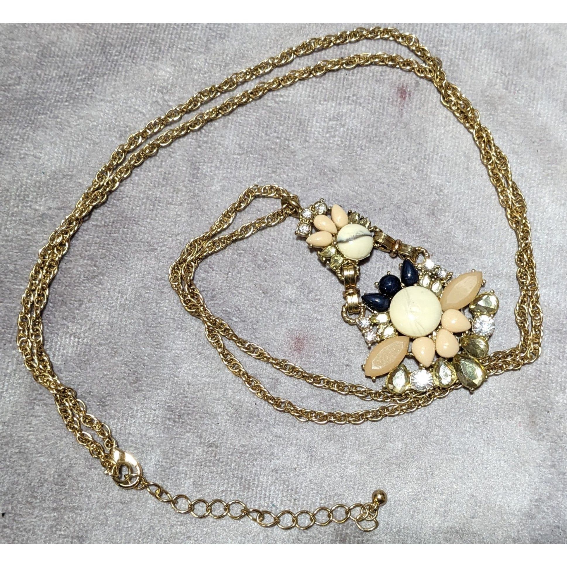 Other Y2K Style Preppy Gemmed Pendant Necklace Size ONE SIZE - 10 Thumbnail