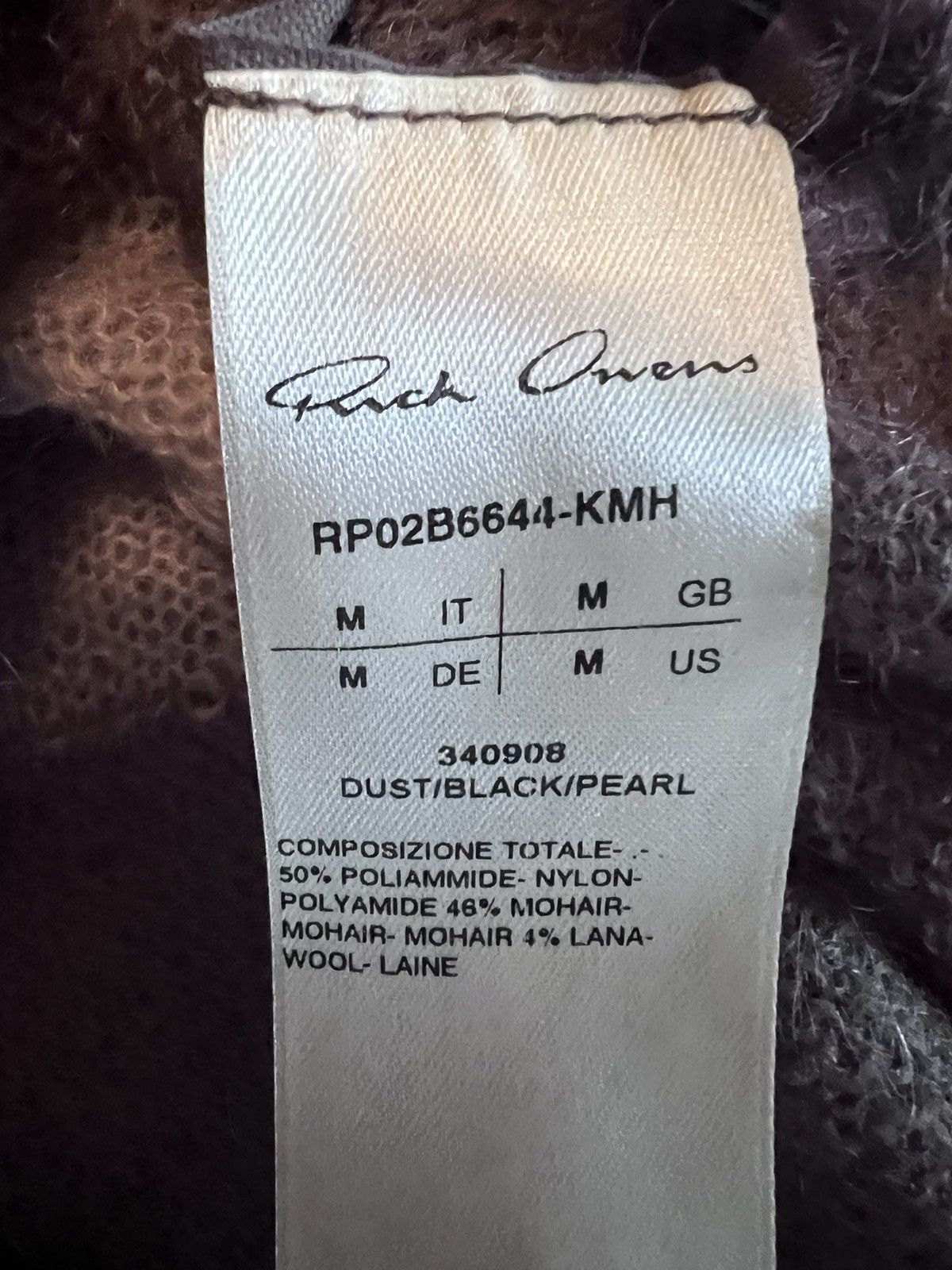 Rick Owens Rick Owens Round Neck Biker Sweater Size US M / EU 48-50 / 2 - 5 Thumbnail